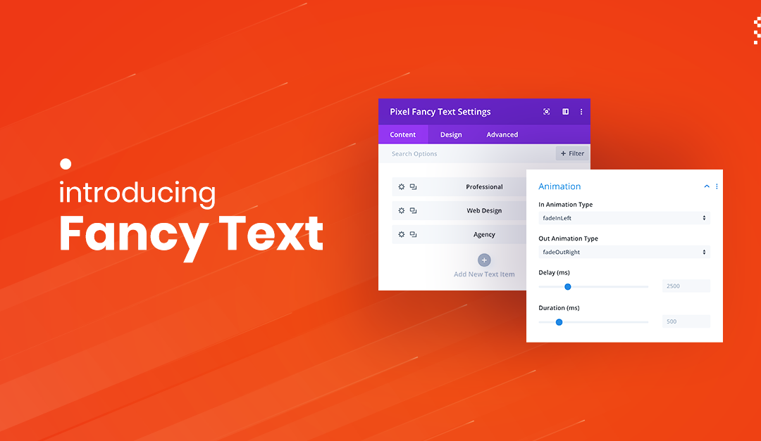 Create Animated Headings with Fancy Text Module