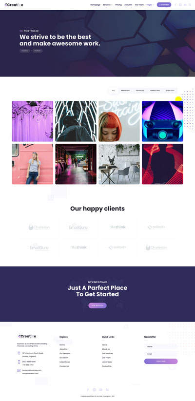 Creative Layout Pack Portfolio