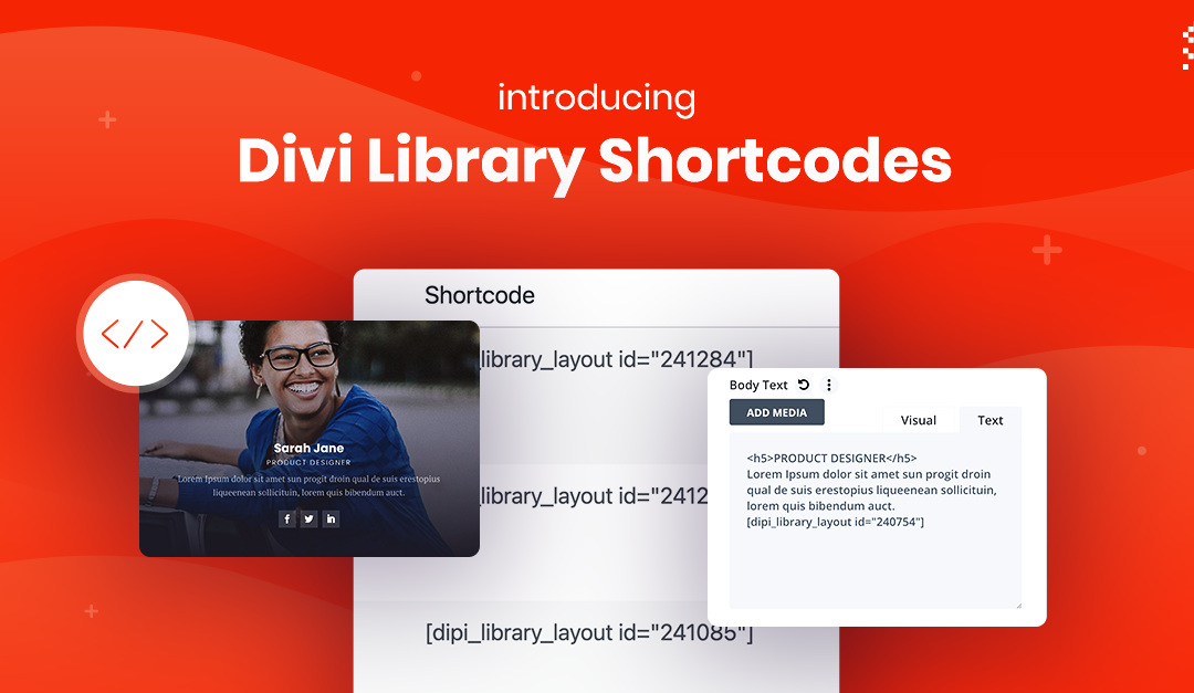 Introducing Divi Library Shortcodes