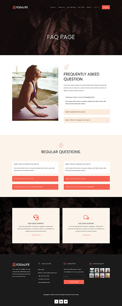 Yoga Layout Pack