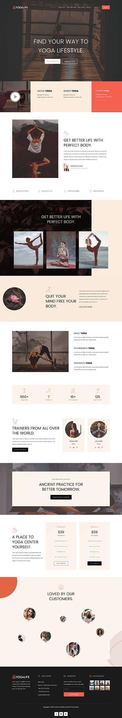 Yoga Layout Pack