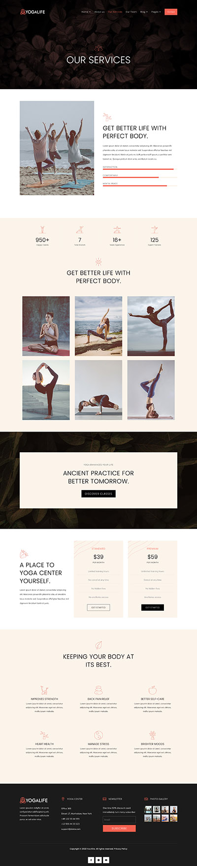 Yoga Layout Pack