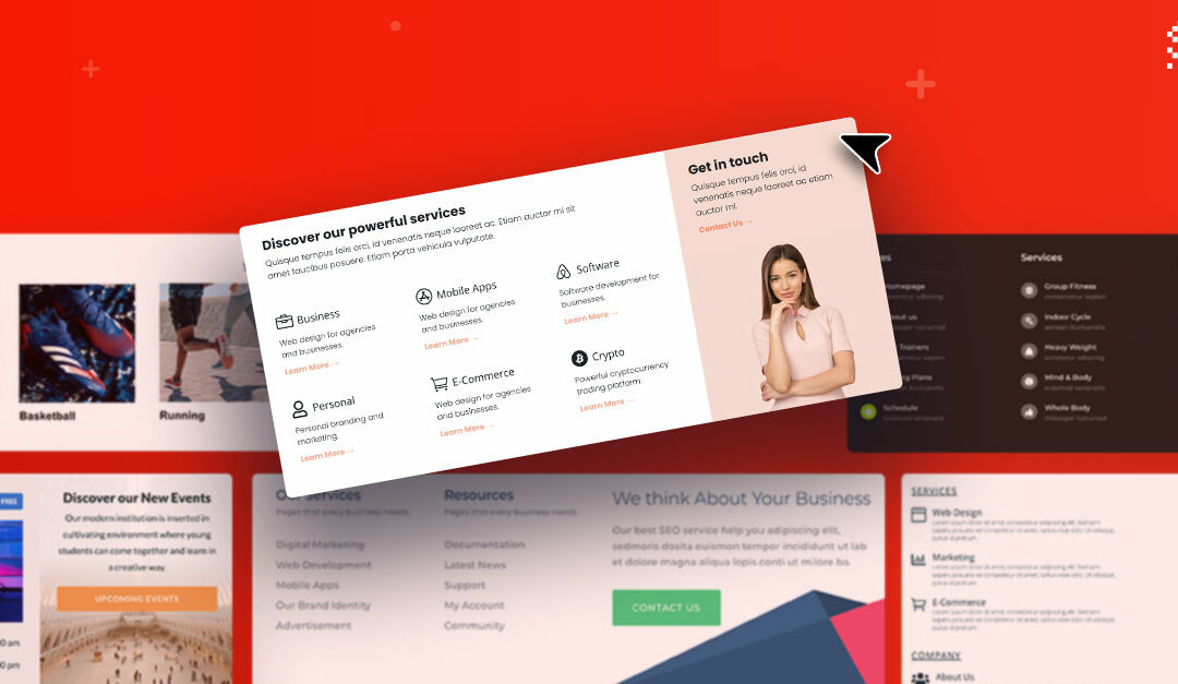 Download A FREE Mega Menu UI Kit for Divi