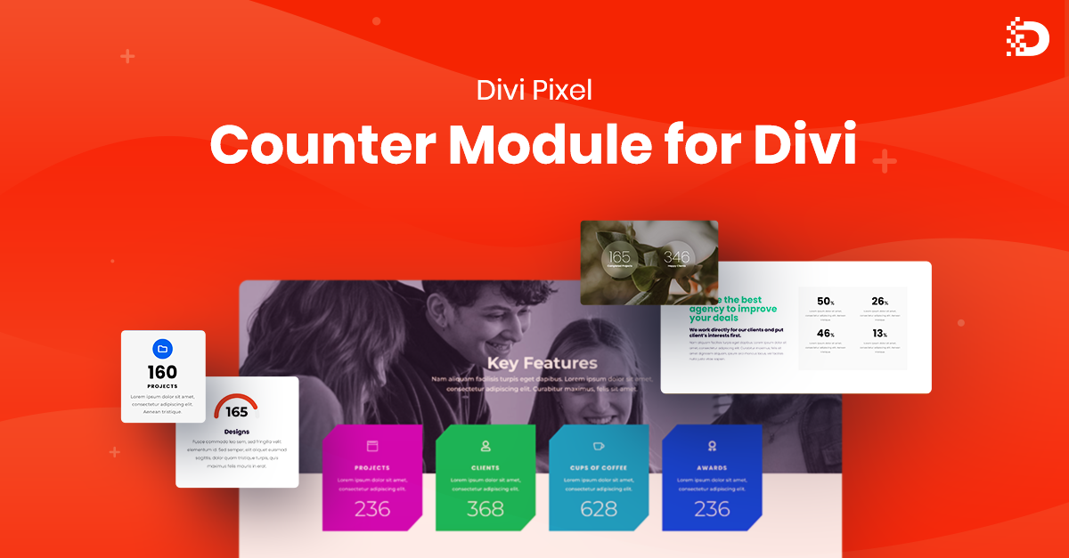 Counter Module for Divi | Divi Pixel