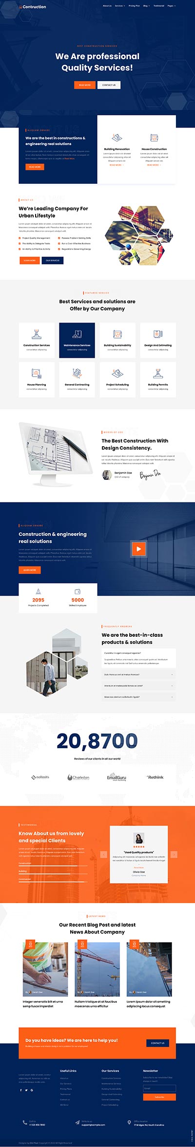 Marketing Layout Pack Homepage