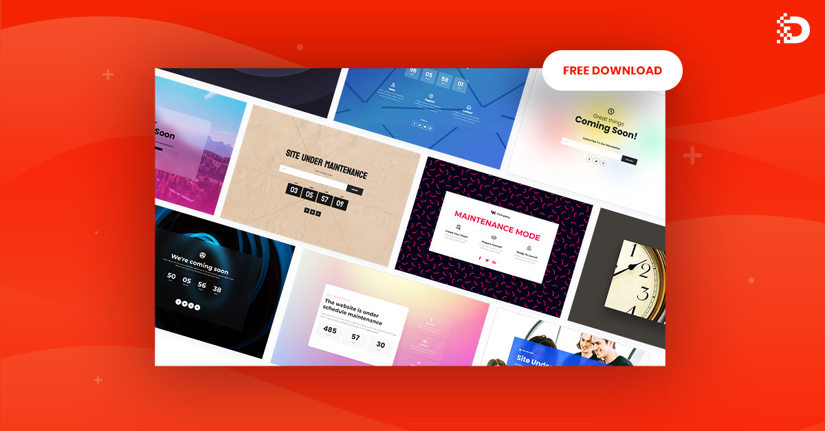 Download A FREE Coming Soon Layout Pack for Divi