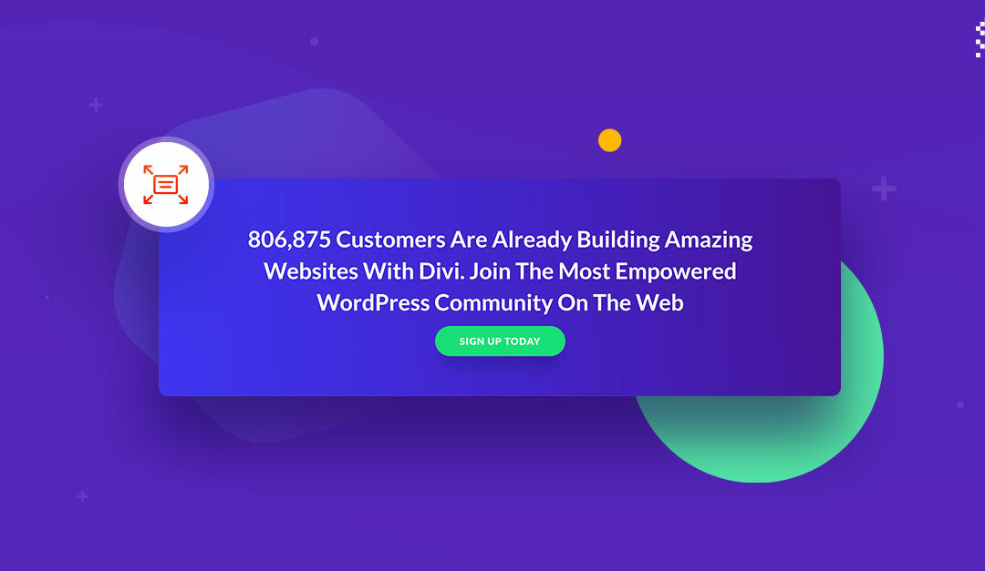 Introducing Expanding CTA for Divi