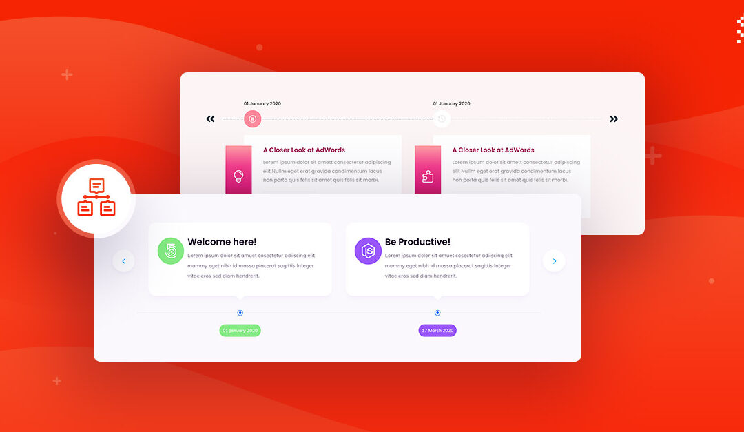 Introducing Horizontal Timeline for Divi