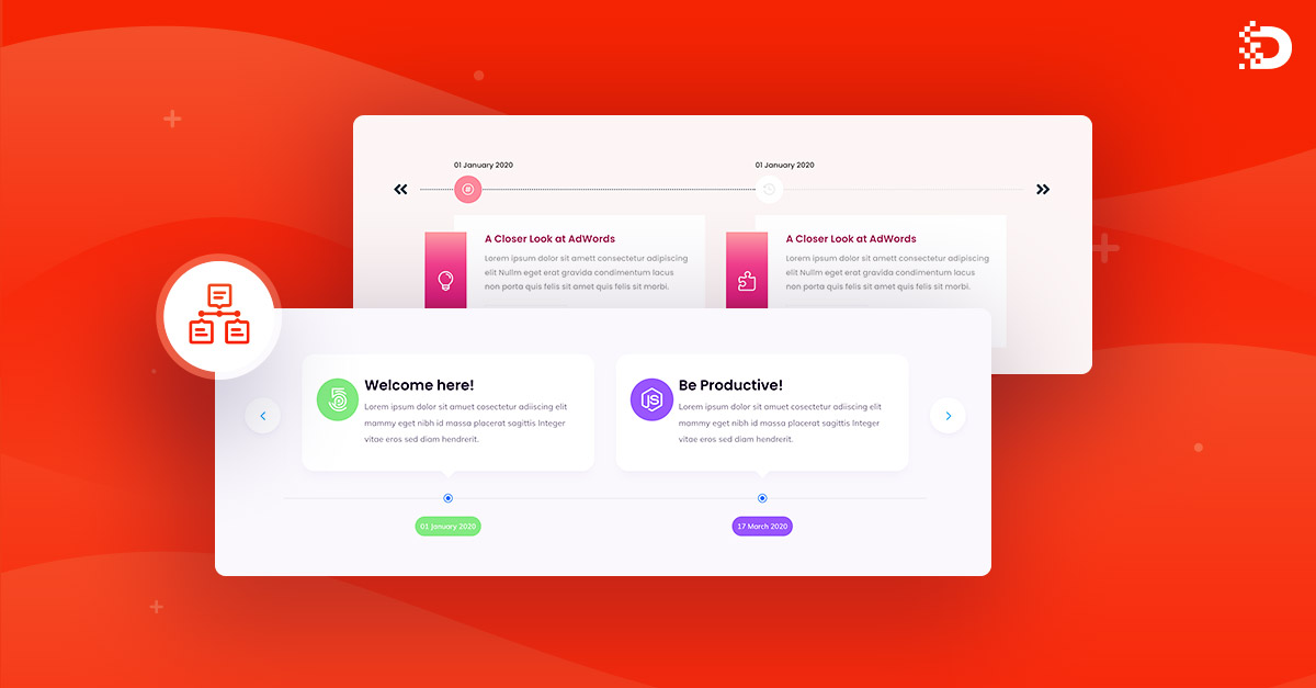 Introducing Horizontal Timeline for Divi