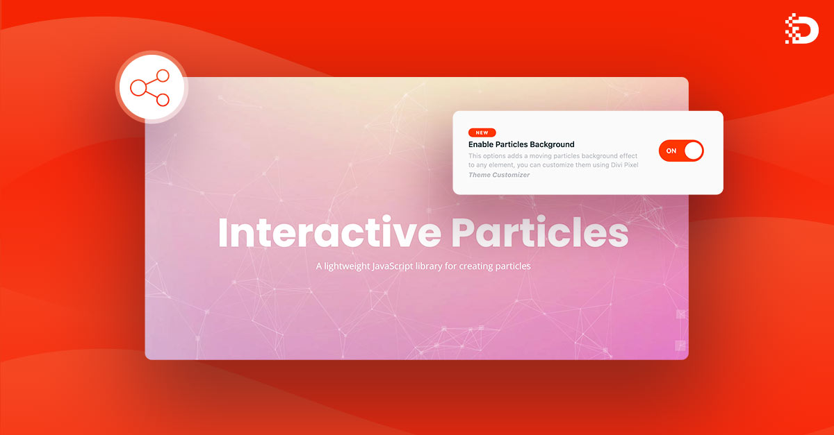 Add Particles Background to your Divi Site