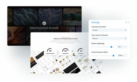 Introducing Tile Scroll for Divi | Divi Pixel