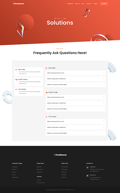 Freelancer Layout Pack FAQ