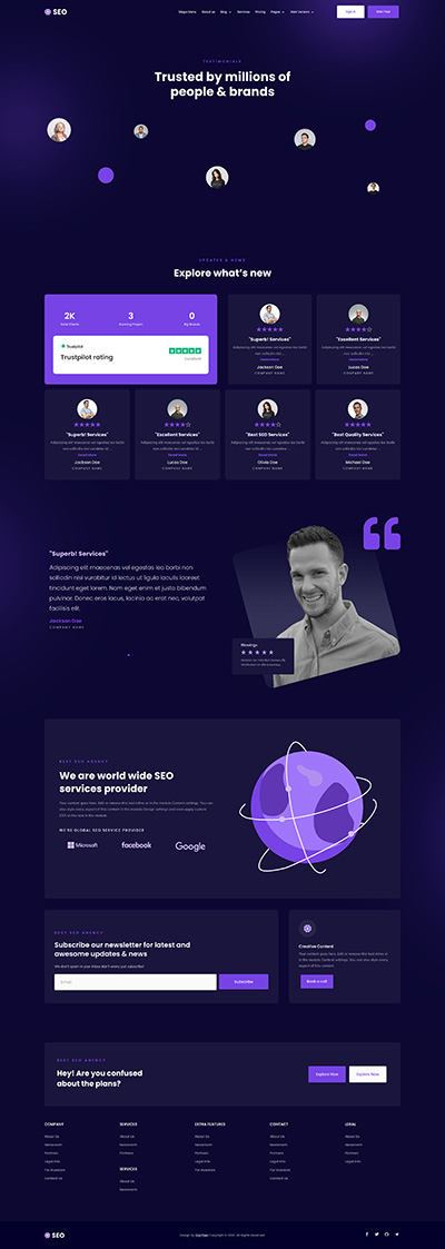 Creative Layout Pack Single Post Page