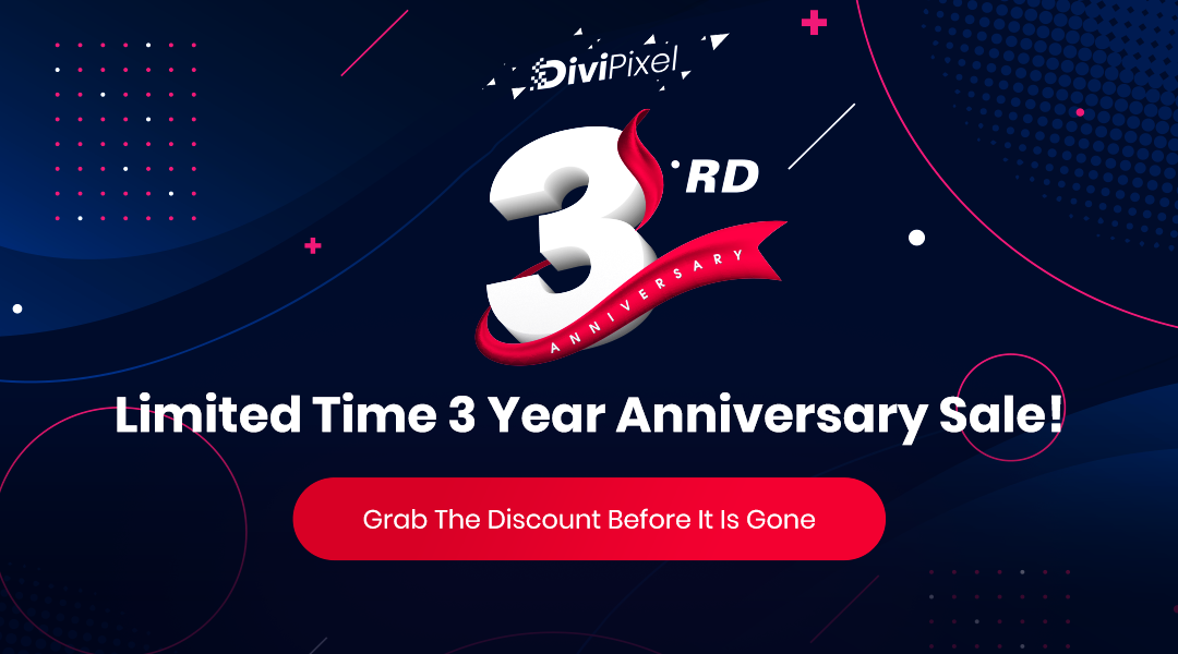 Celebrating 3rd Anniversary With A Massive Sale