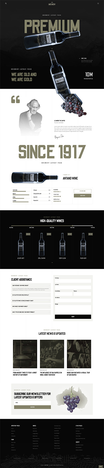 Cleaning Layout Pack Homepage