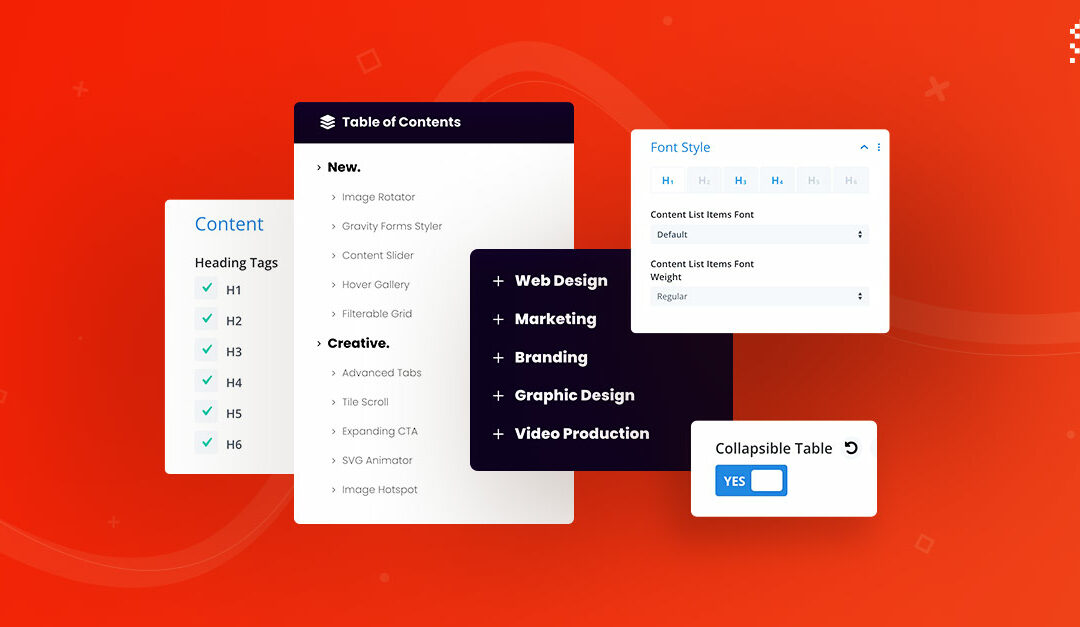 Introducing Table of Contents for Divi