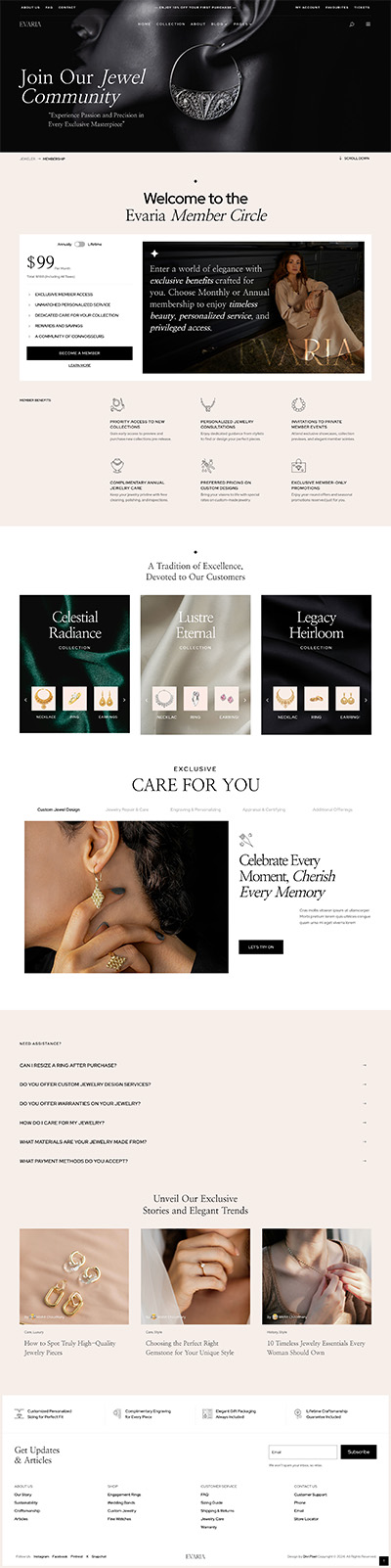 IT Services Layout Pack FAQ Page