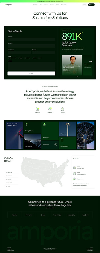 Green Energy Layout Pack Contact