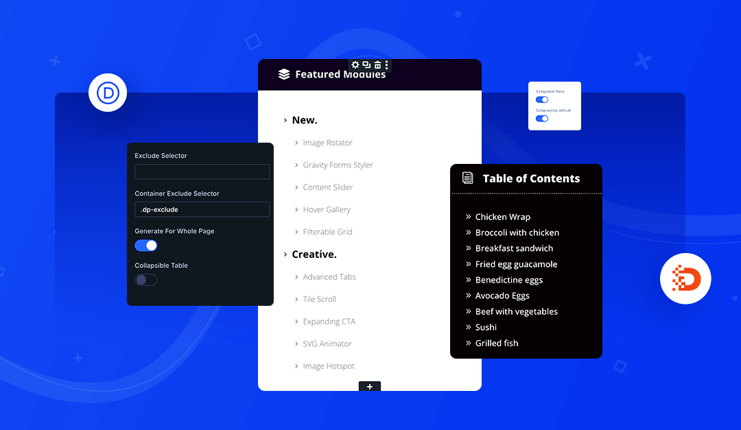 New! Table of Contents Module Now Divi 5 Alpha Ready