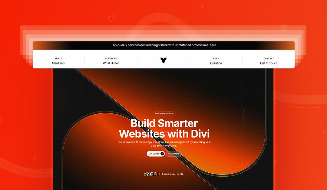 Download 10 FREE Header Layouts for Divi