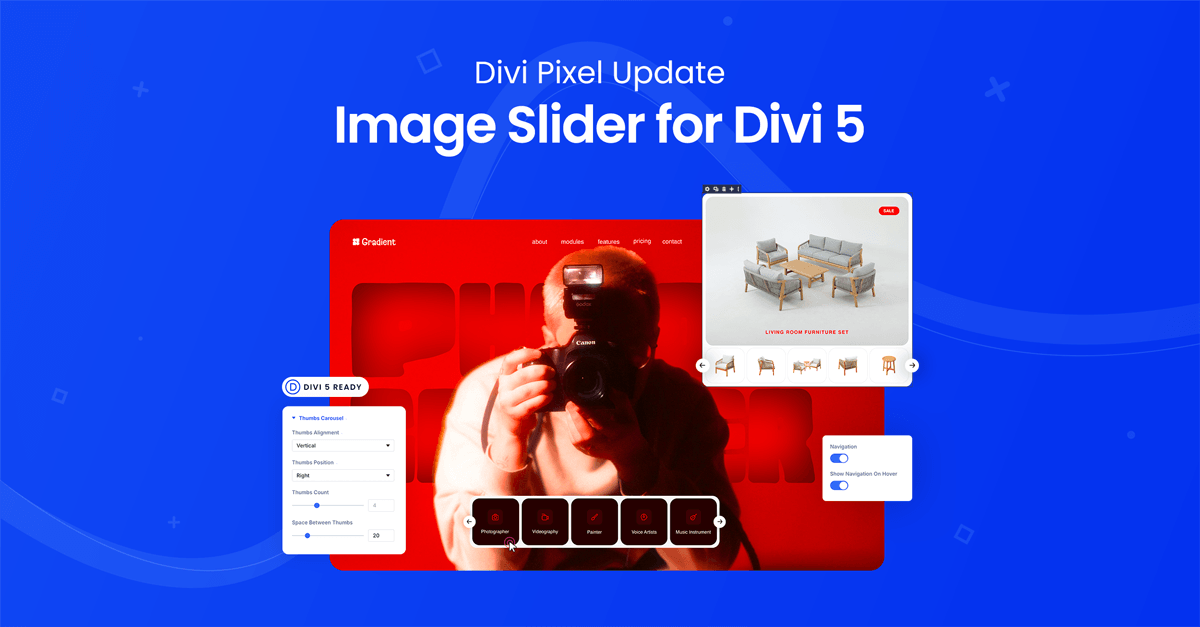 Image Slider for Divi 5 Is Here: Divi Pixel Completes the Transition ...
