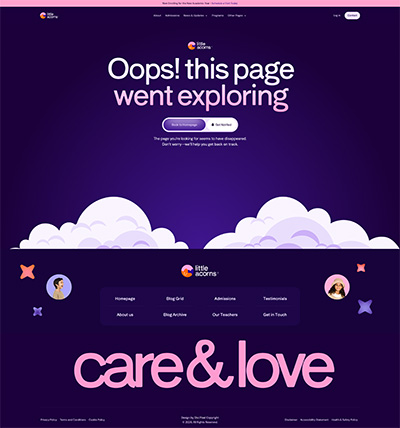 PlaySchool Layout Pack Error Page
