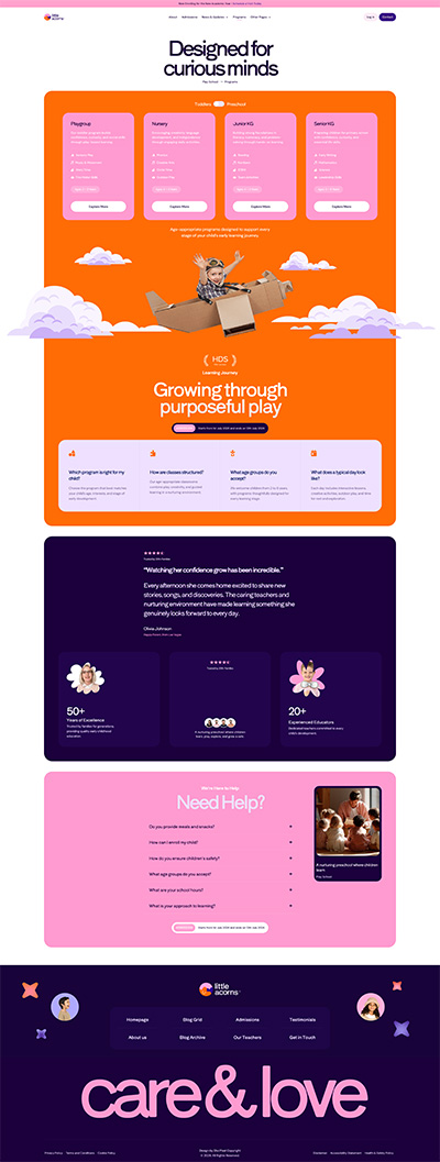 PlaySchool Layout Pack Programs Page