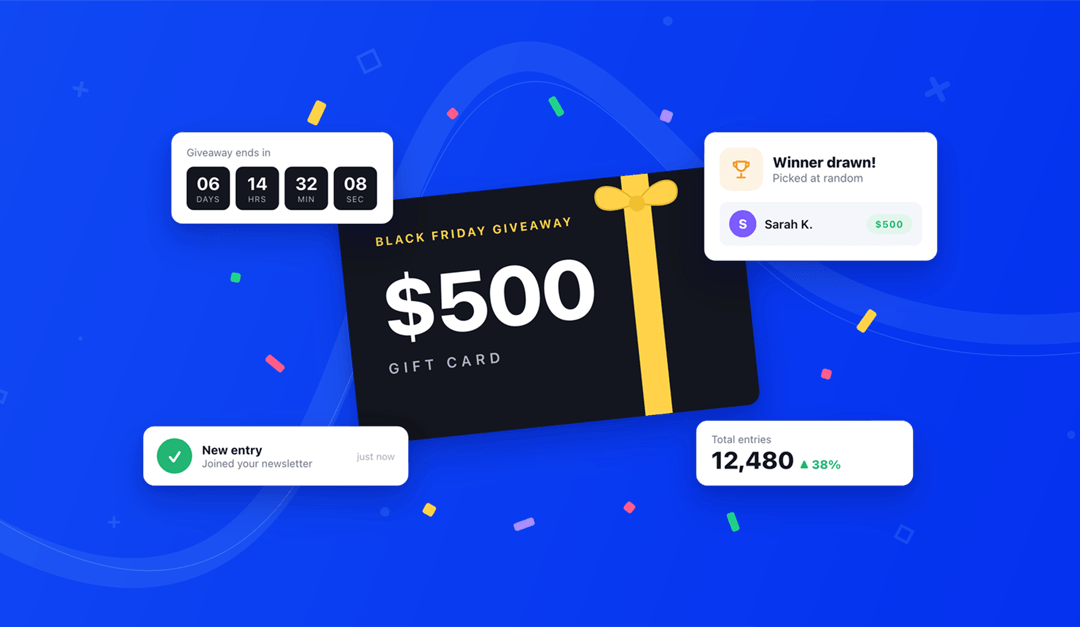 Gleam Review: Run Black Friday Giveaways That Grow Your Divi Site’s Email List